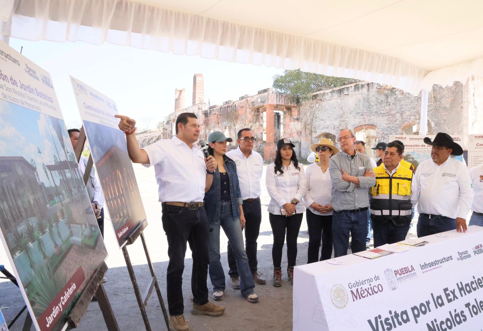 Renace la Ex Hacienda de San Nicolás Tolentino; será detonante turístico en Izúcar