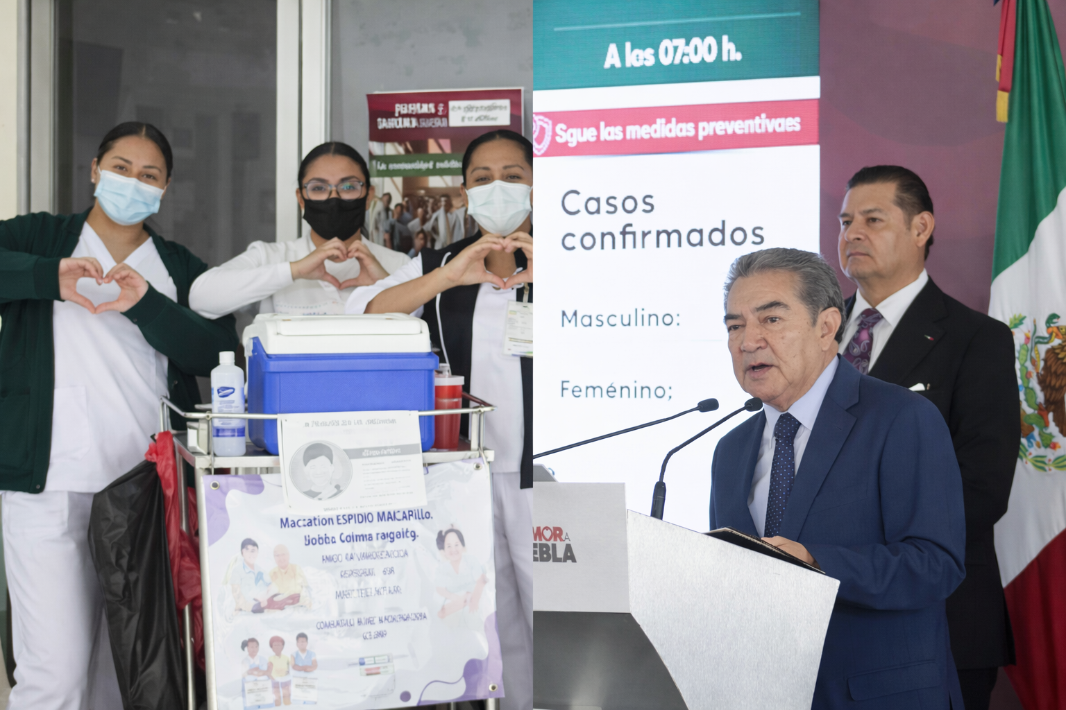 Supera Puebla el millón de vacunas aplicadas; disminuyen casos de sarampión